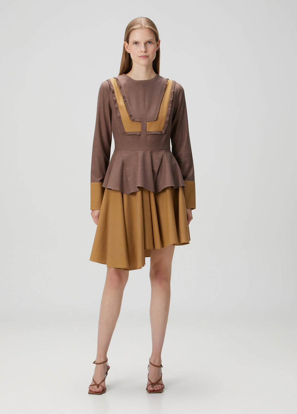 Pari Asymmetric Cotton Dress