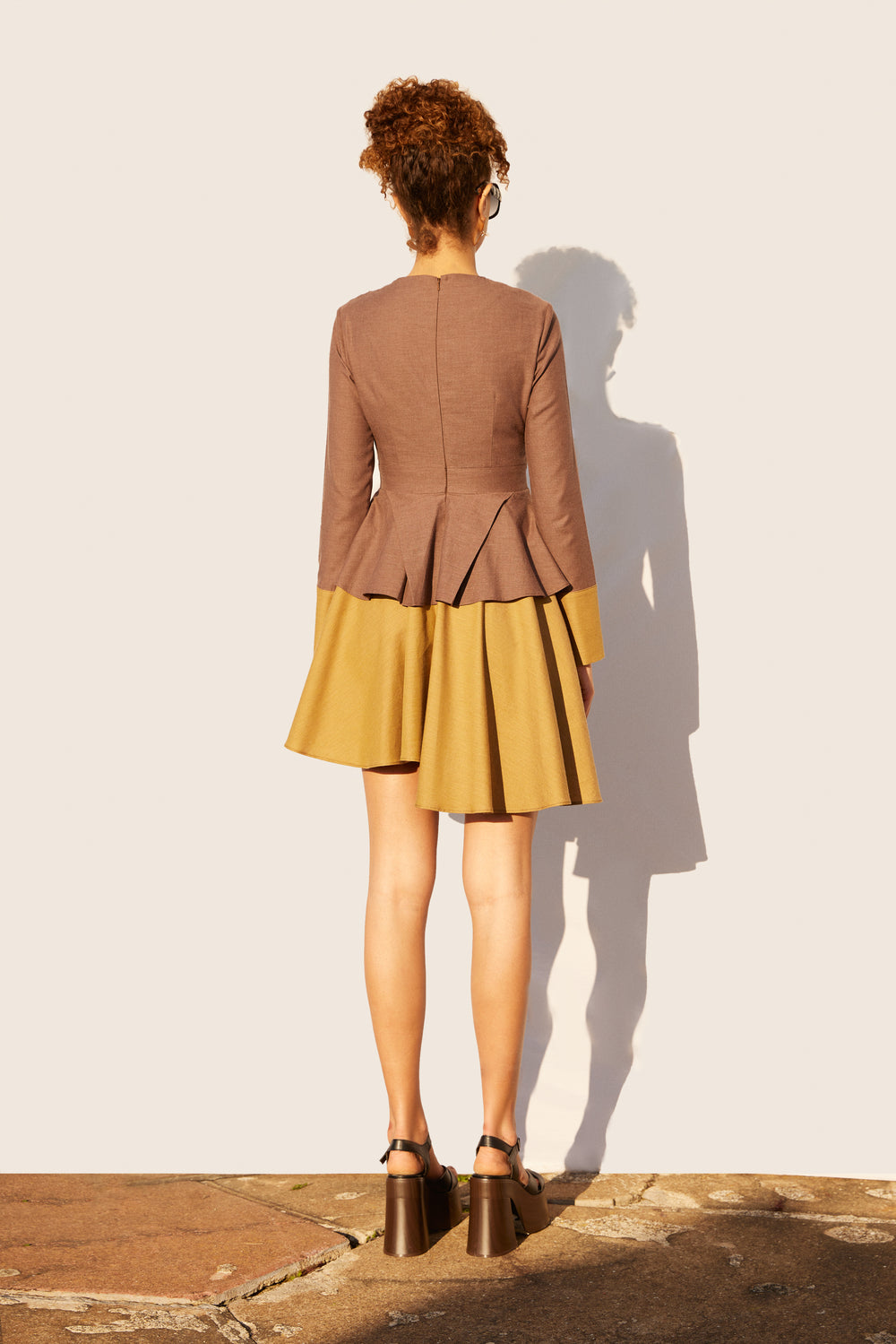 Pari Asymmetric Cotton Dress