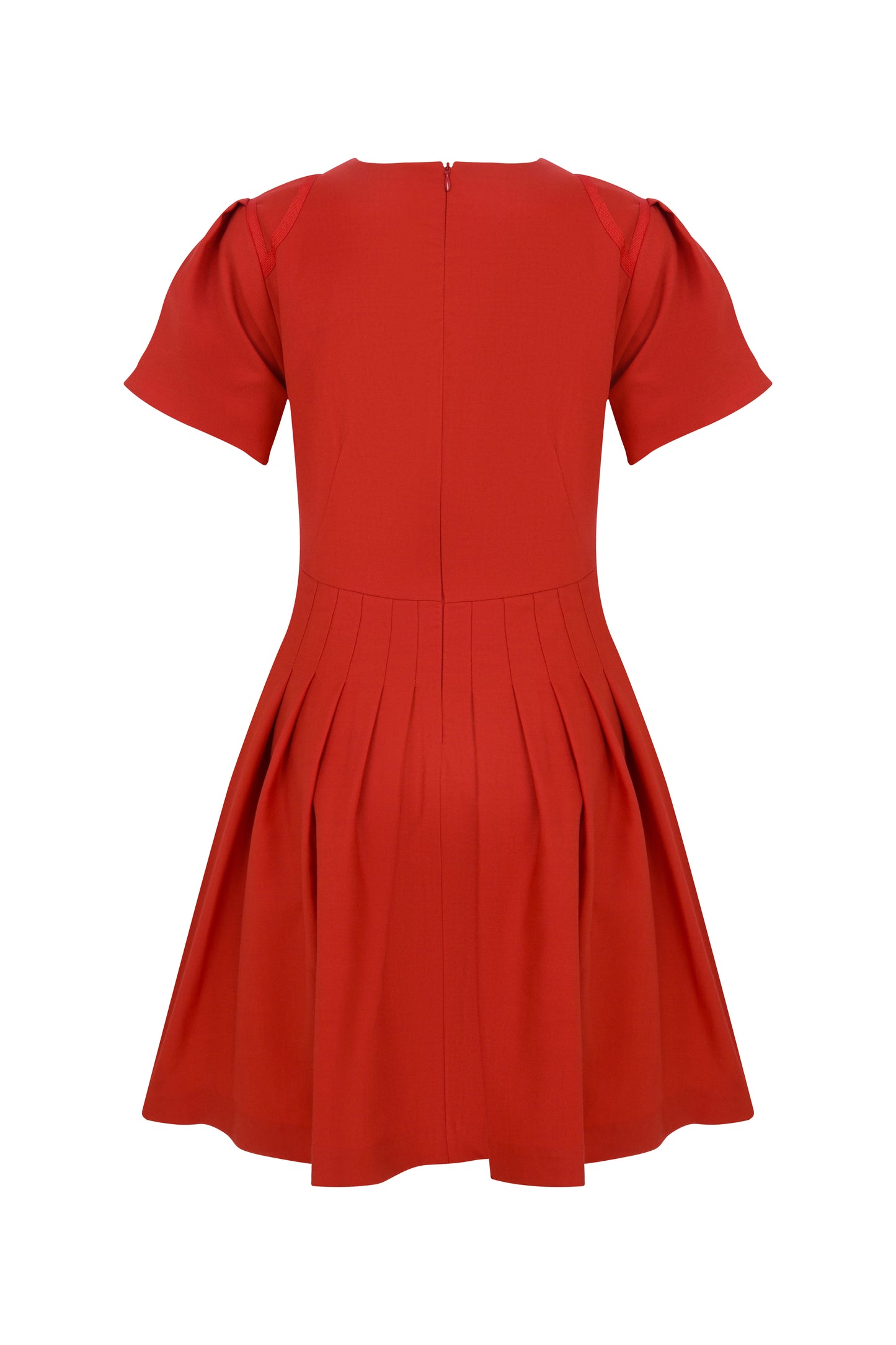 
                  
                    Ruby Tulıp Sleeve Wool Dress
                  
                