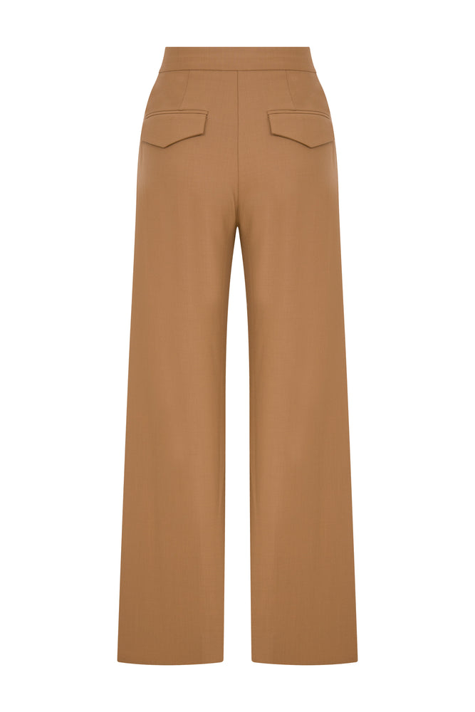 
                  
                    Anka Wool Camel Pants
                  
                