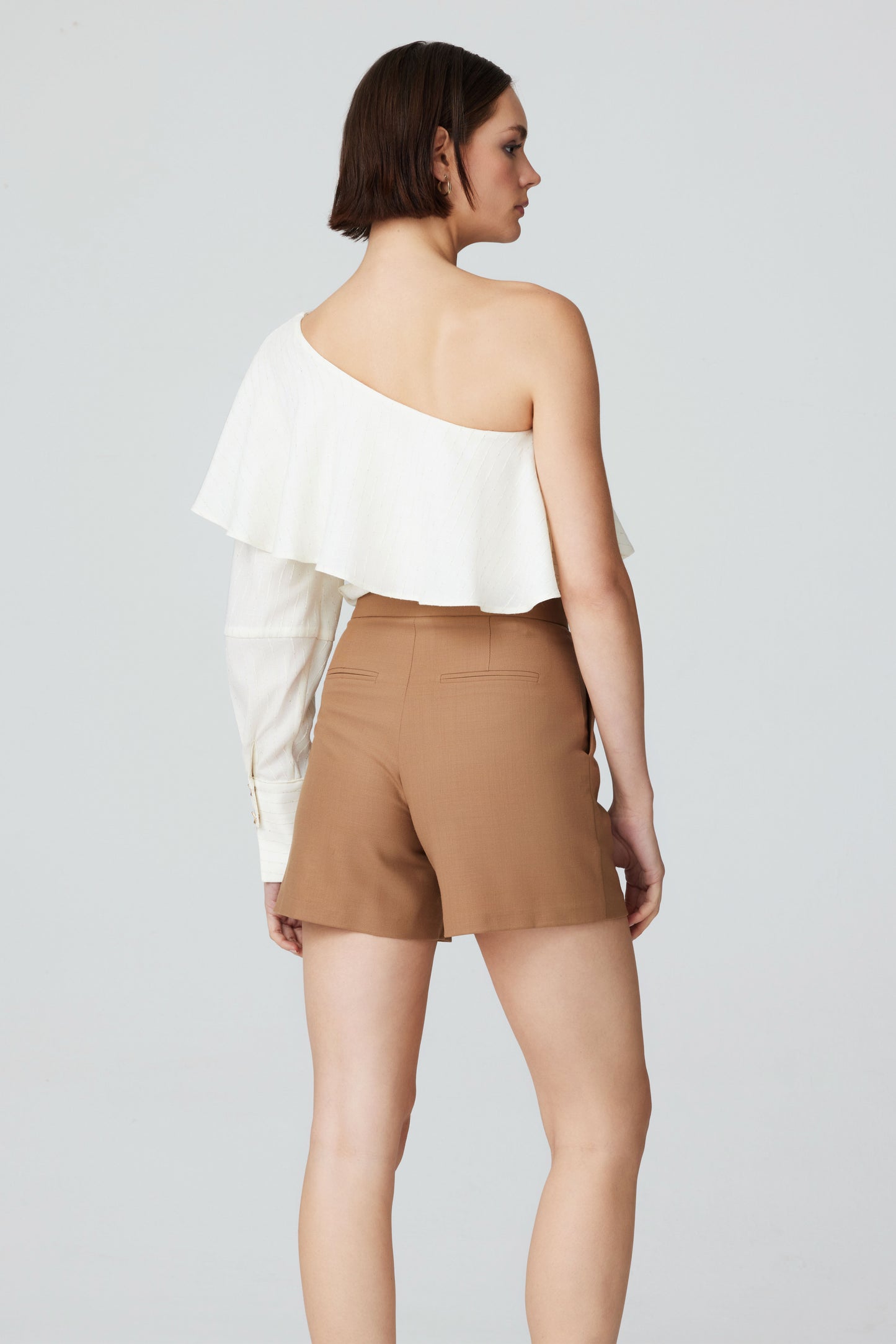 
                  
                    Anka Wool Camel Shorts
                  
                