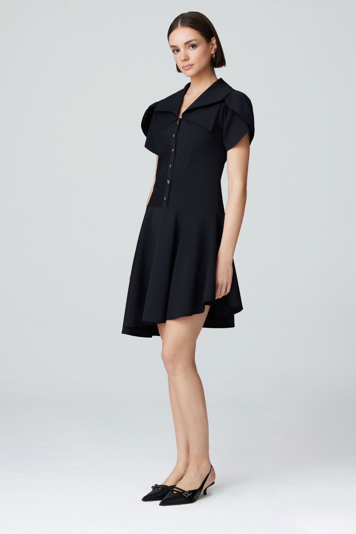 
                  
                    Clara Wool Double Collar Dress
                  
                