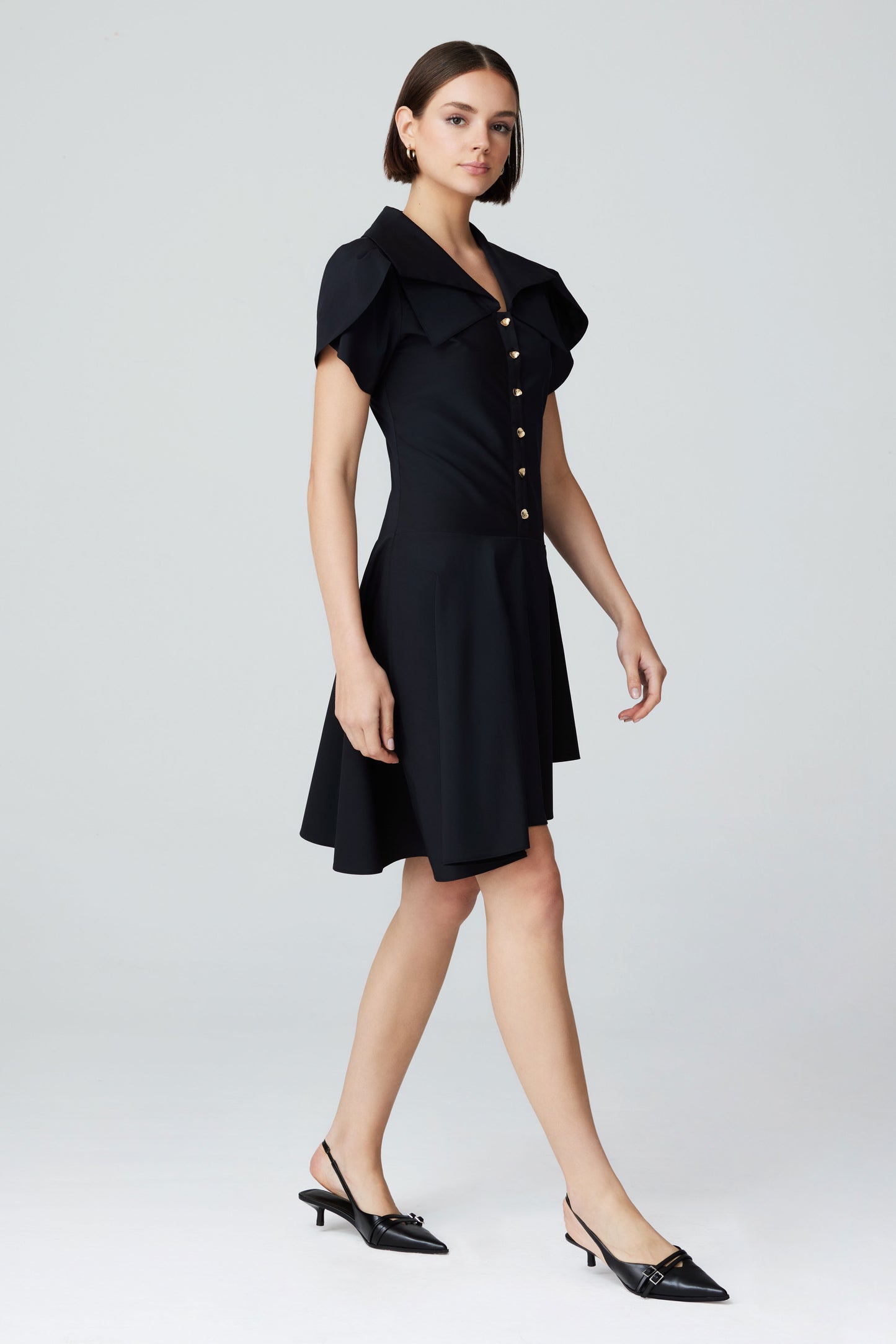 
                  
                    Clara Wool Double Collar Dress
                  
                