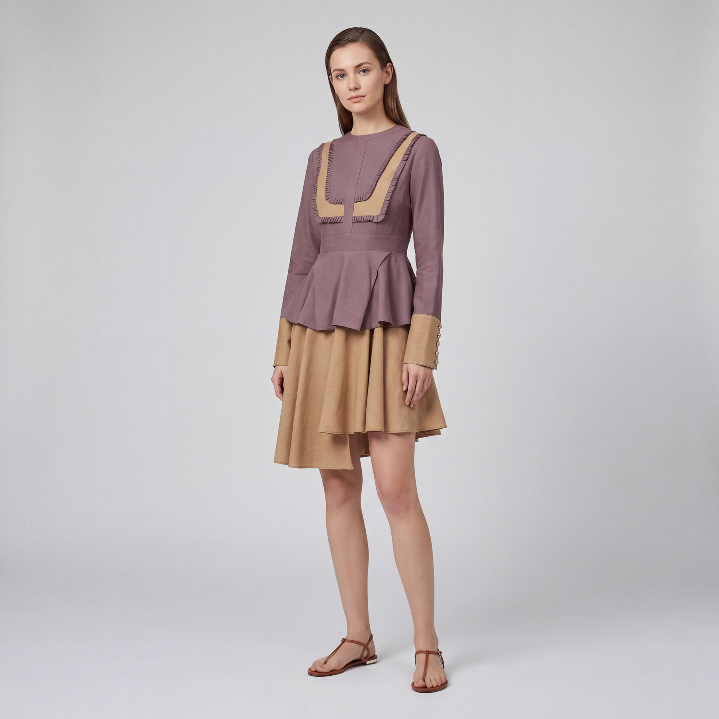 
                  
                    Pari Asymmetric Cotton Dress
                  
                